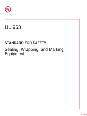UL 963 PDF UL 963 PDF